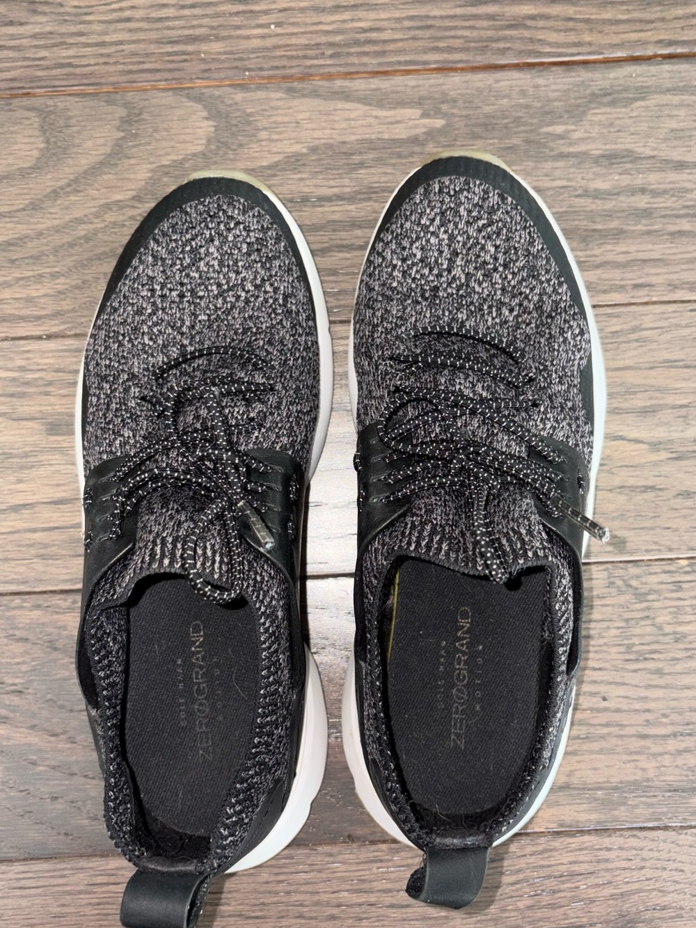 Cole Haan Zerogrand All-Day Trainer women's sneakers in black knit